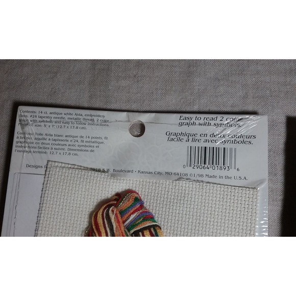 Vintage Christmas Traditions Cross Stitch Kits Designs for the Needle Lot of 3 - Picture 6 of 8